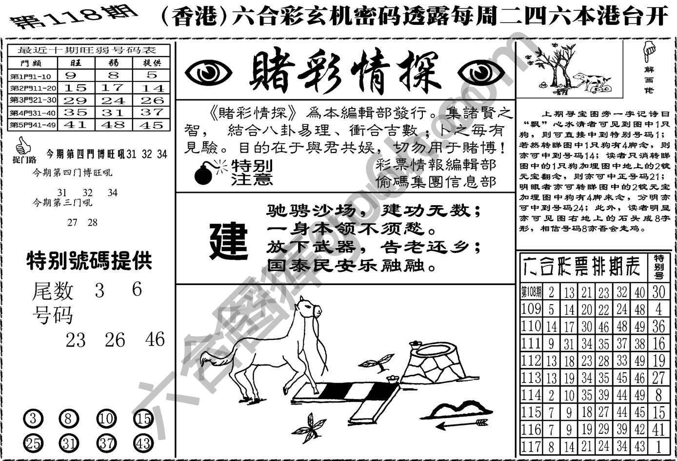 赌彩情探