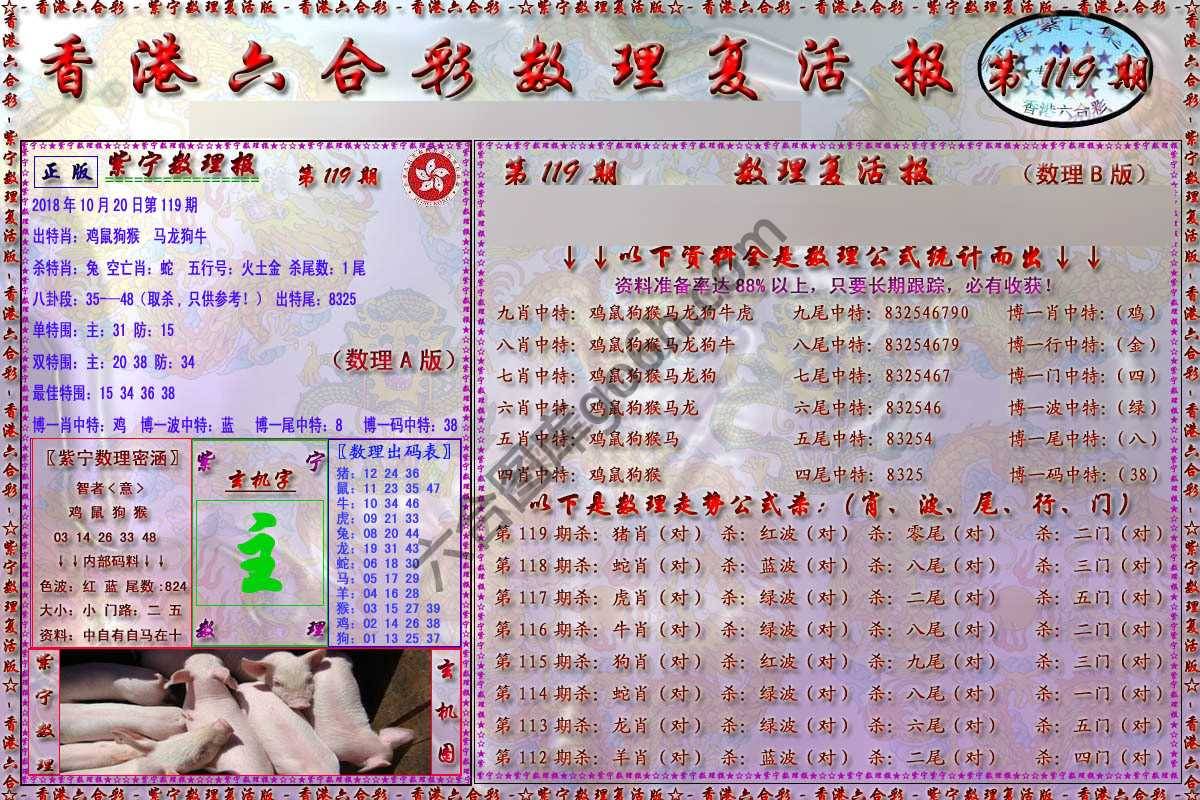 数理复活报
