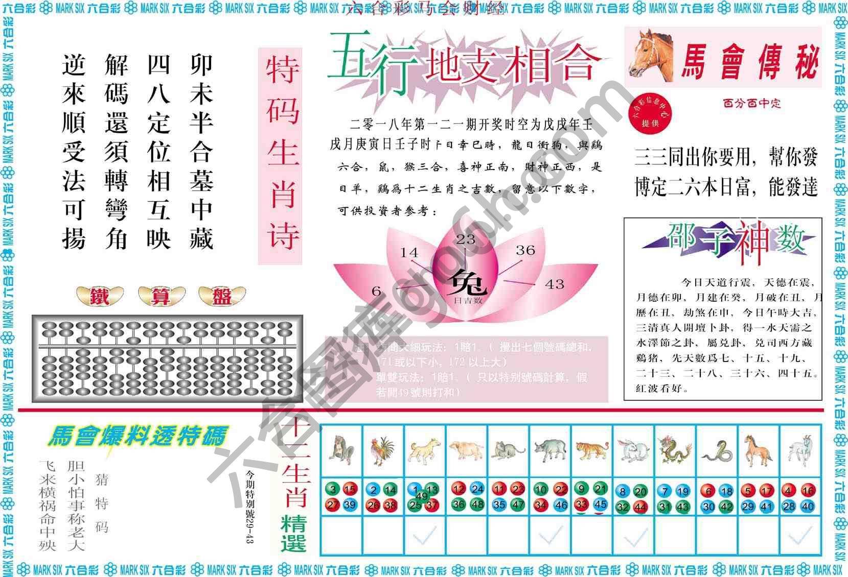 六合彩马会财经