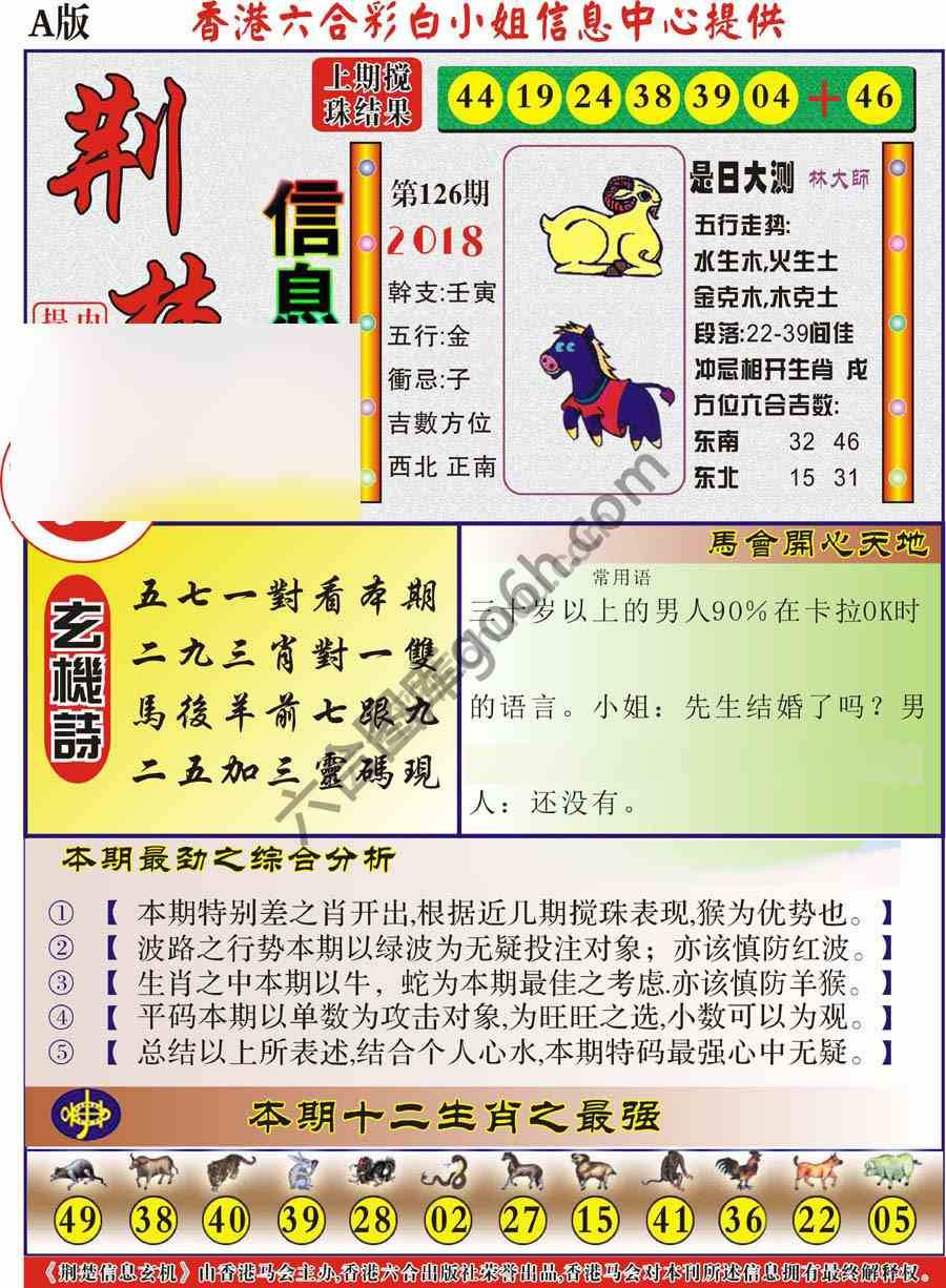 荆楚信息玄机