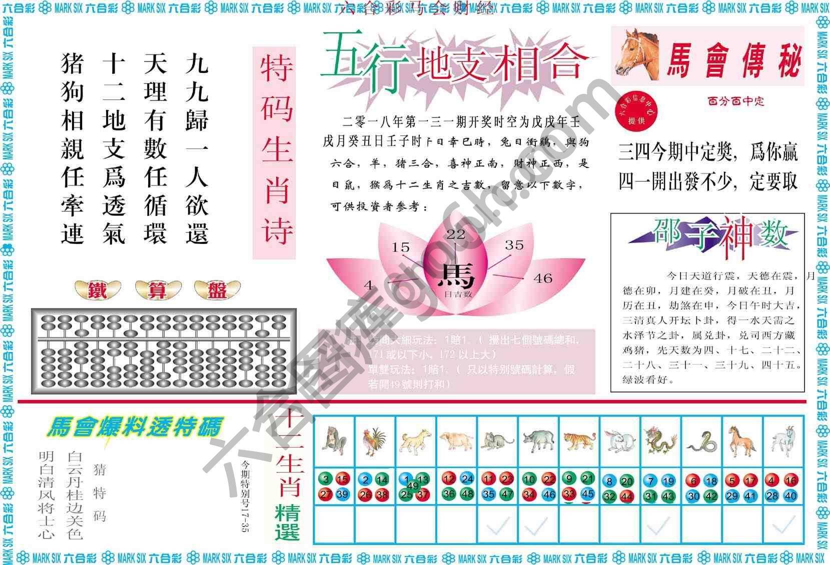 六合彩马会财经