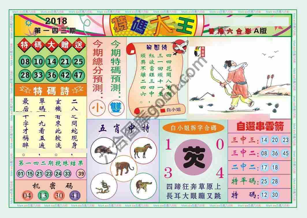 特码大王