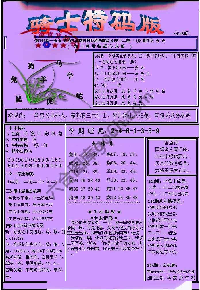 另类骑士特码版