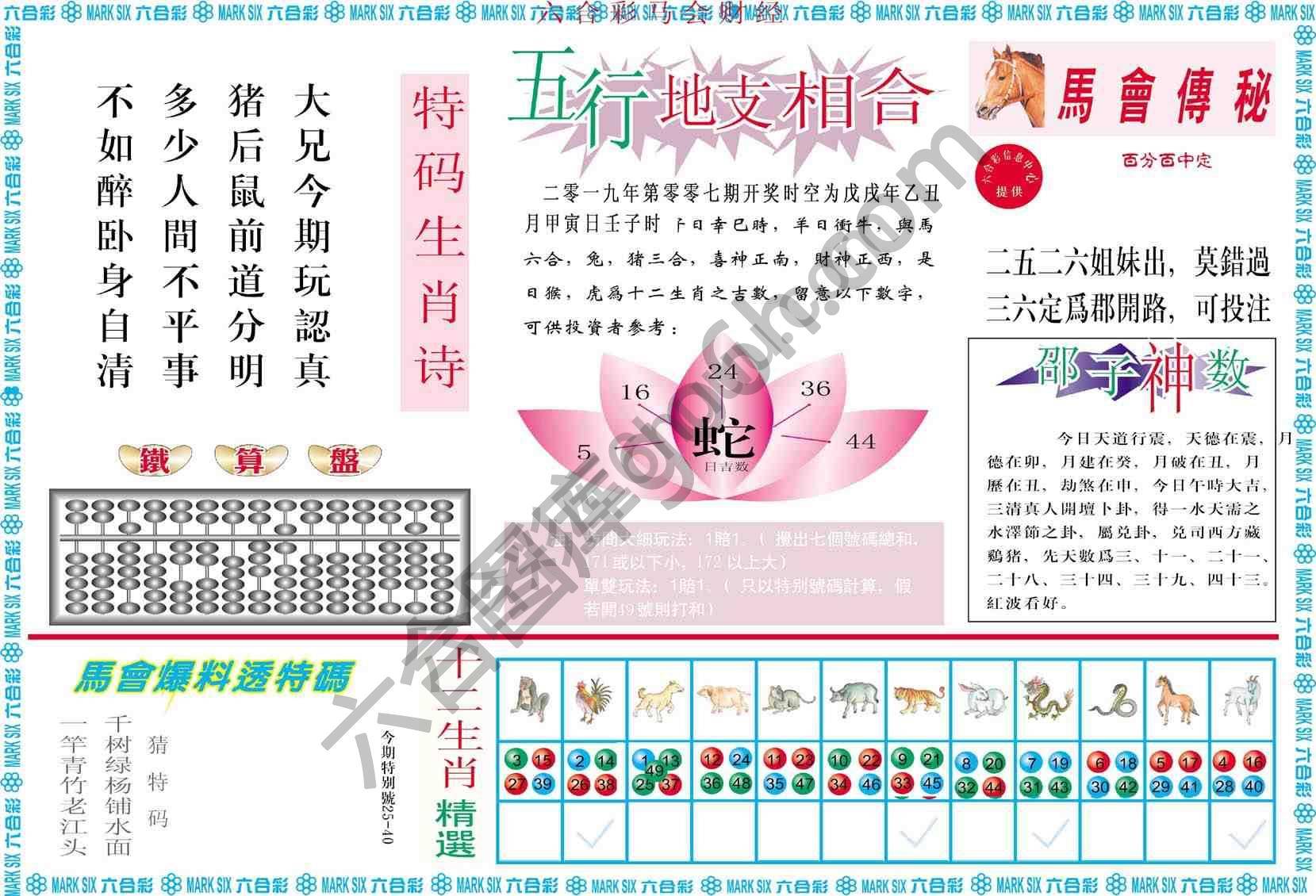六合彩马会财经