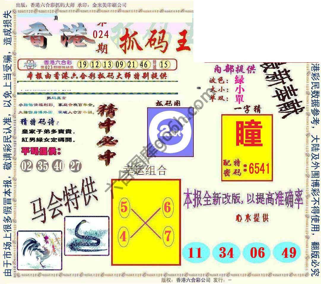 新抓码王