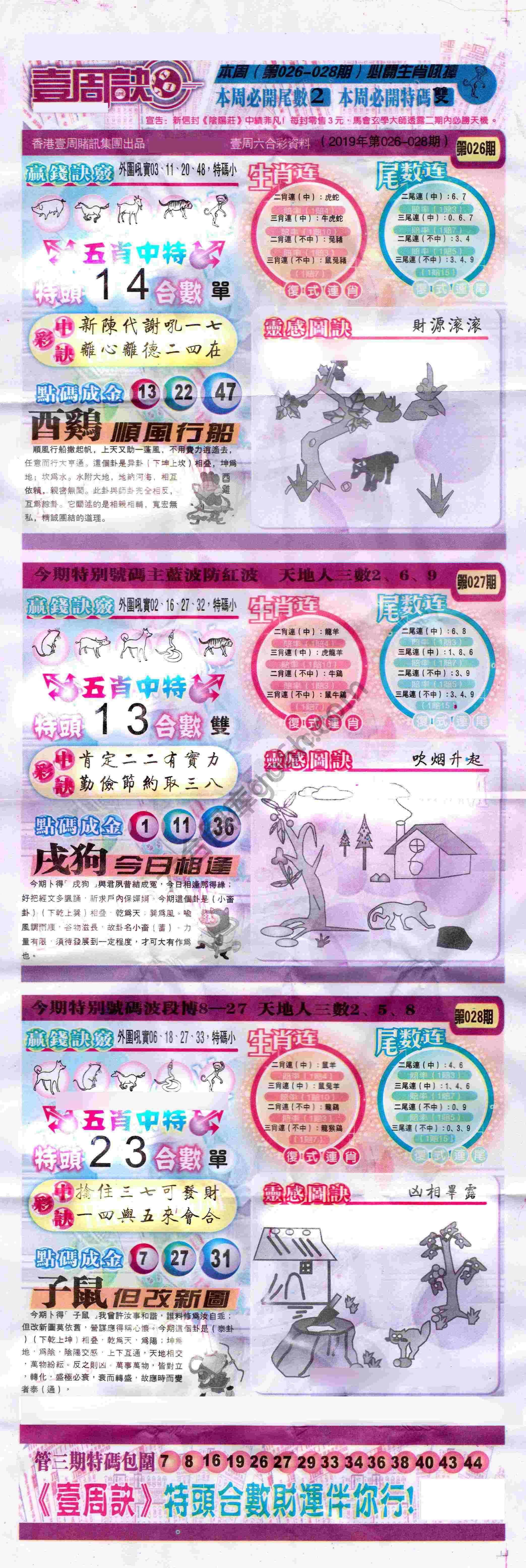 一周决