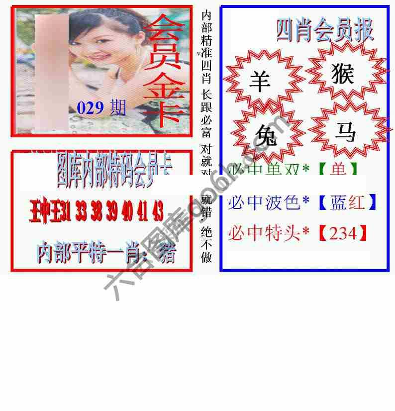 马经四肖会员报