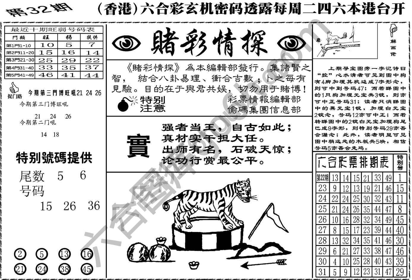 赌彩情探