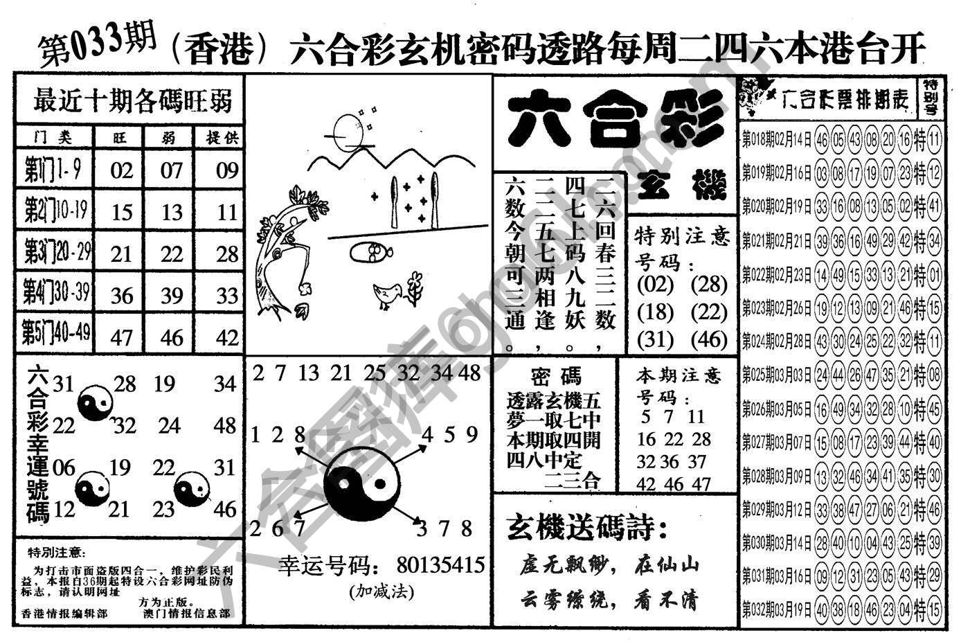 六合玄机