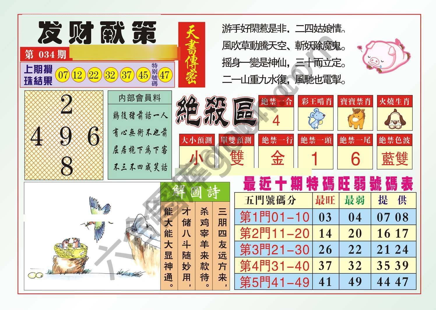 发财献策