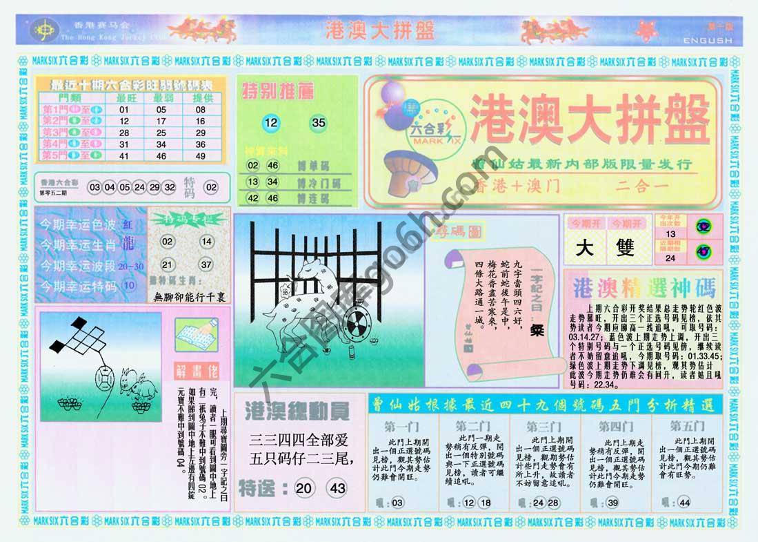港澳大拼盘