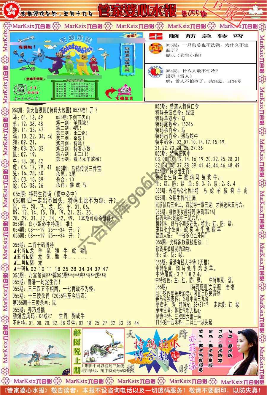 管家婆心水报