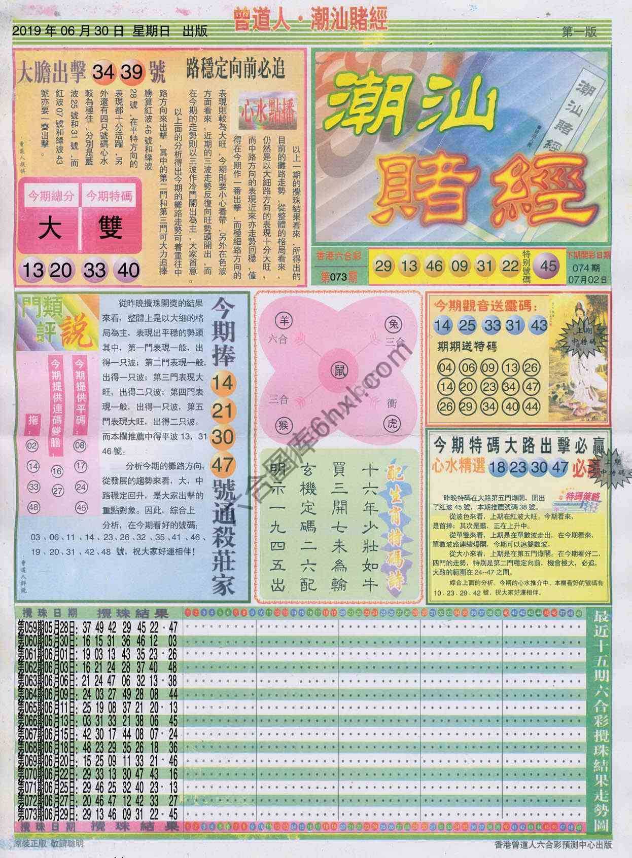 曾道人潮汕赌经