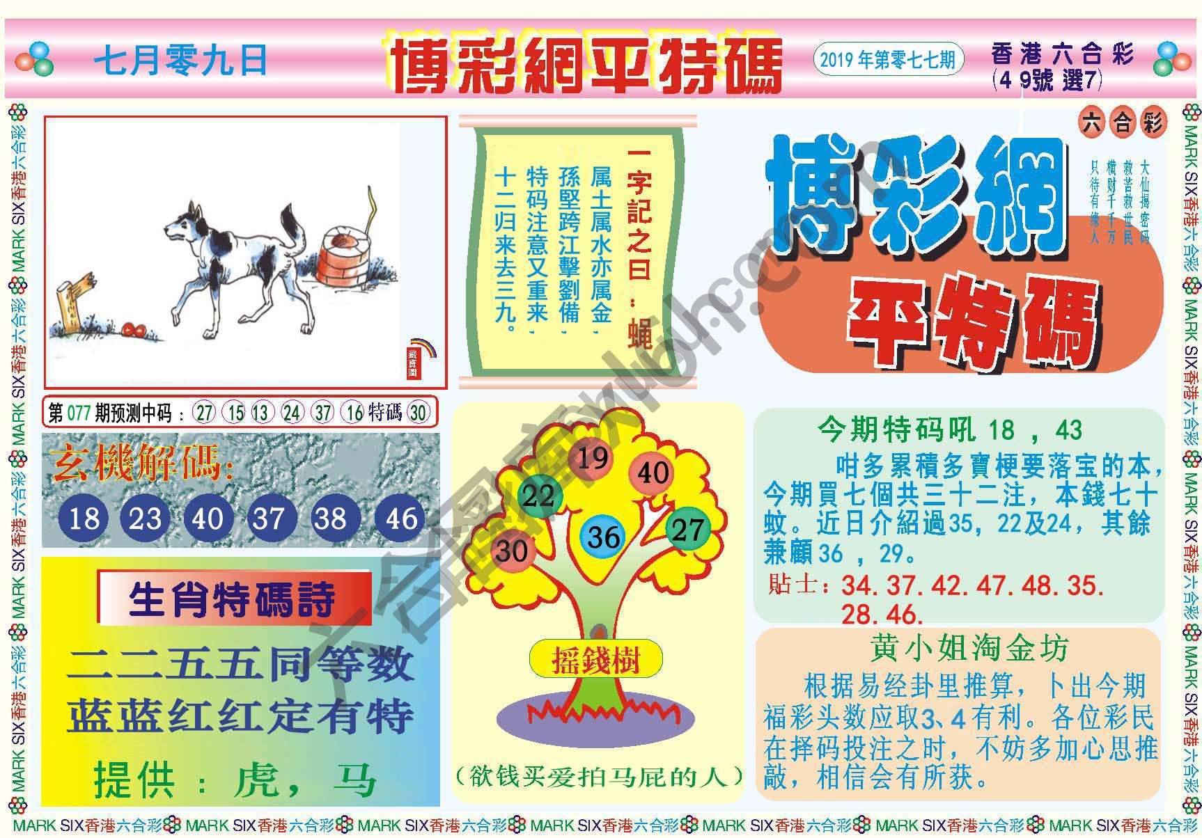 博彩网平特码
