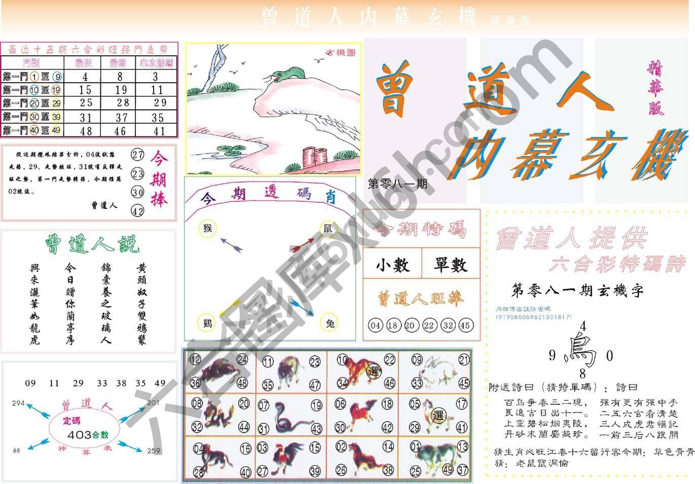 曾道人内幕玄机(精华版)