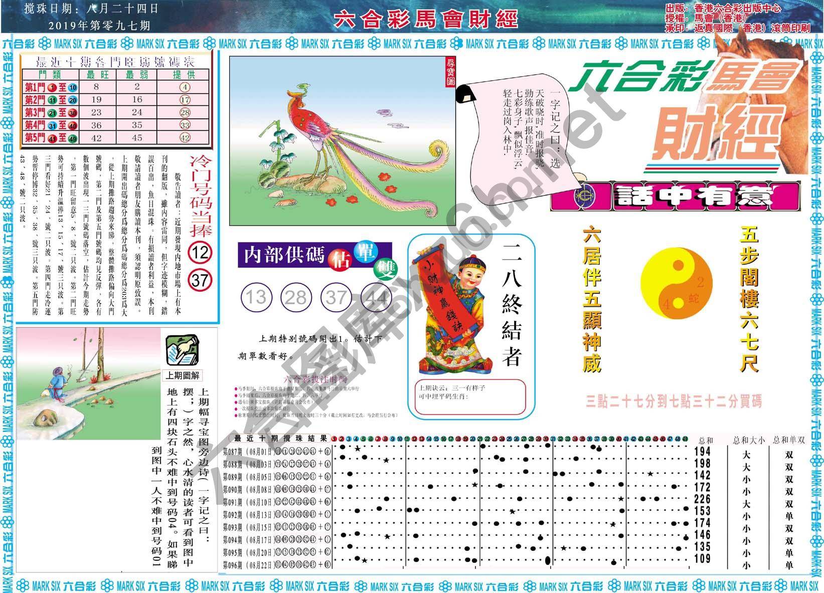 六合彩马会财经