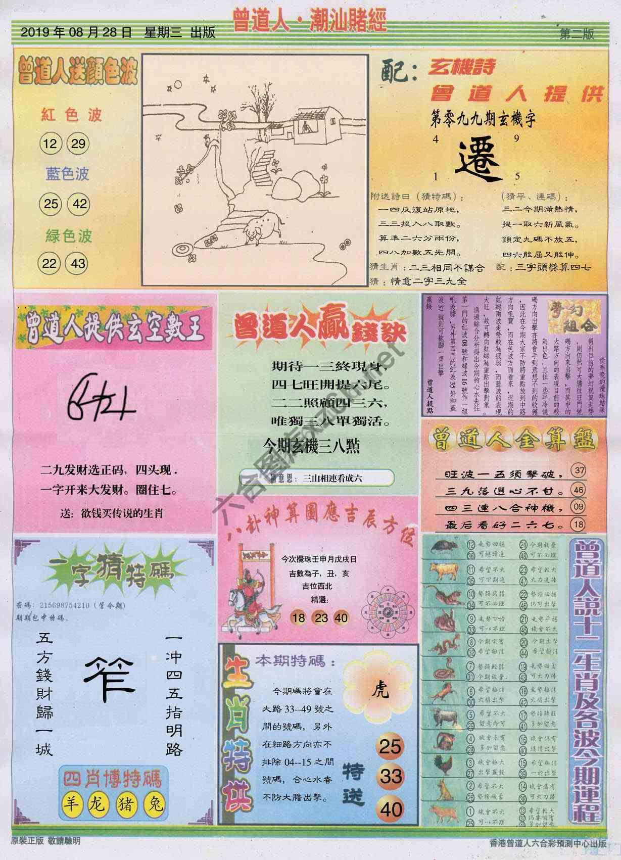 曾道人潮汕赌经