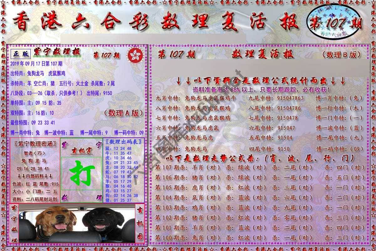 数理复活报