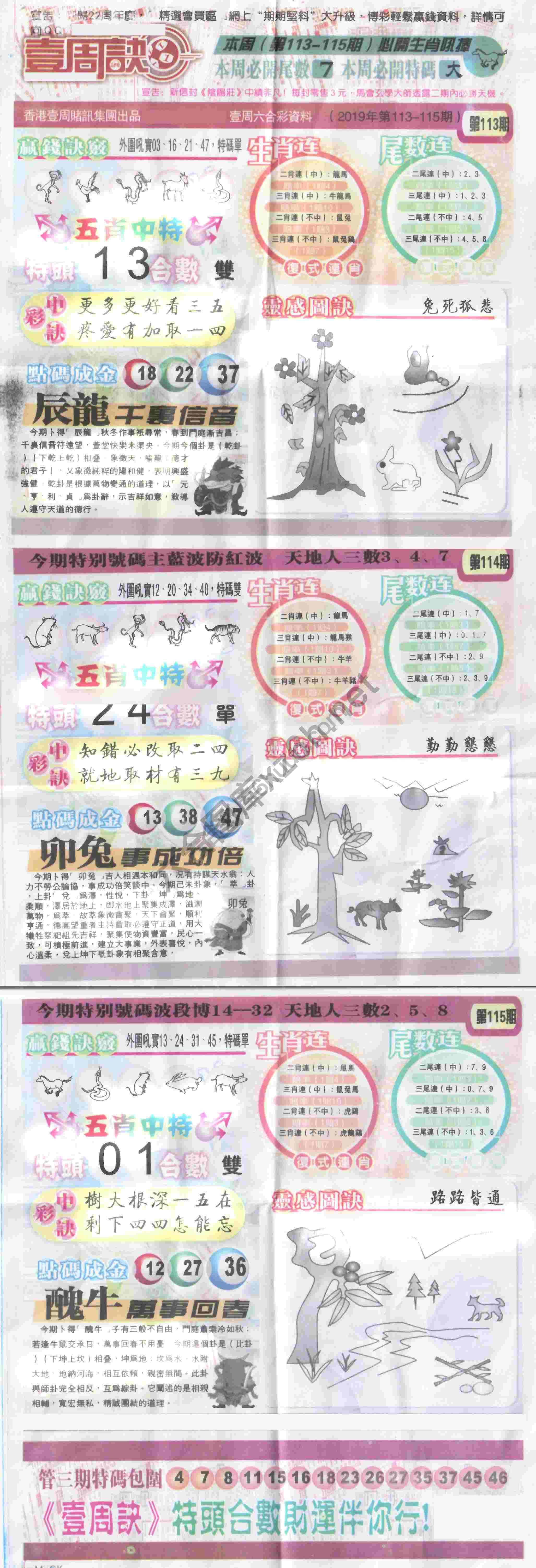一周决