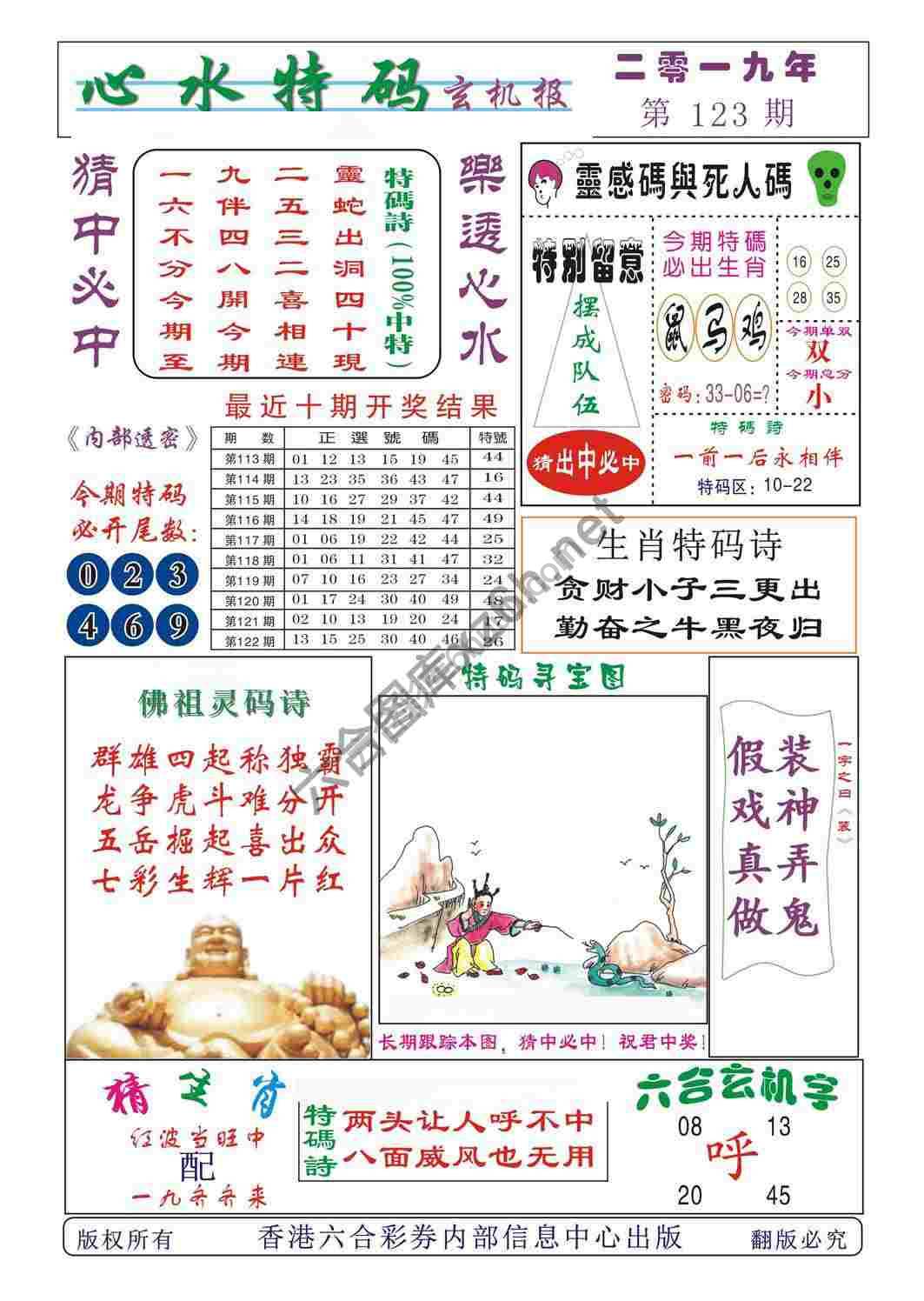 心水特码