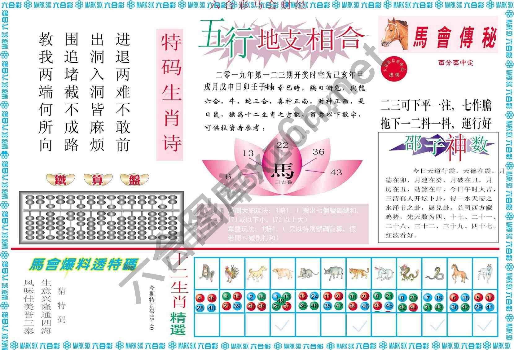 六合彩马会财经