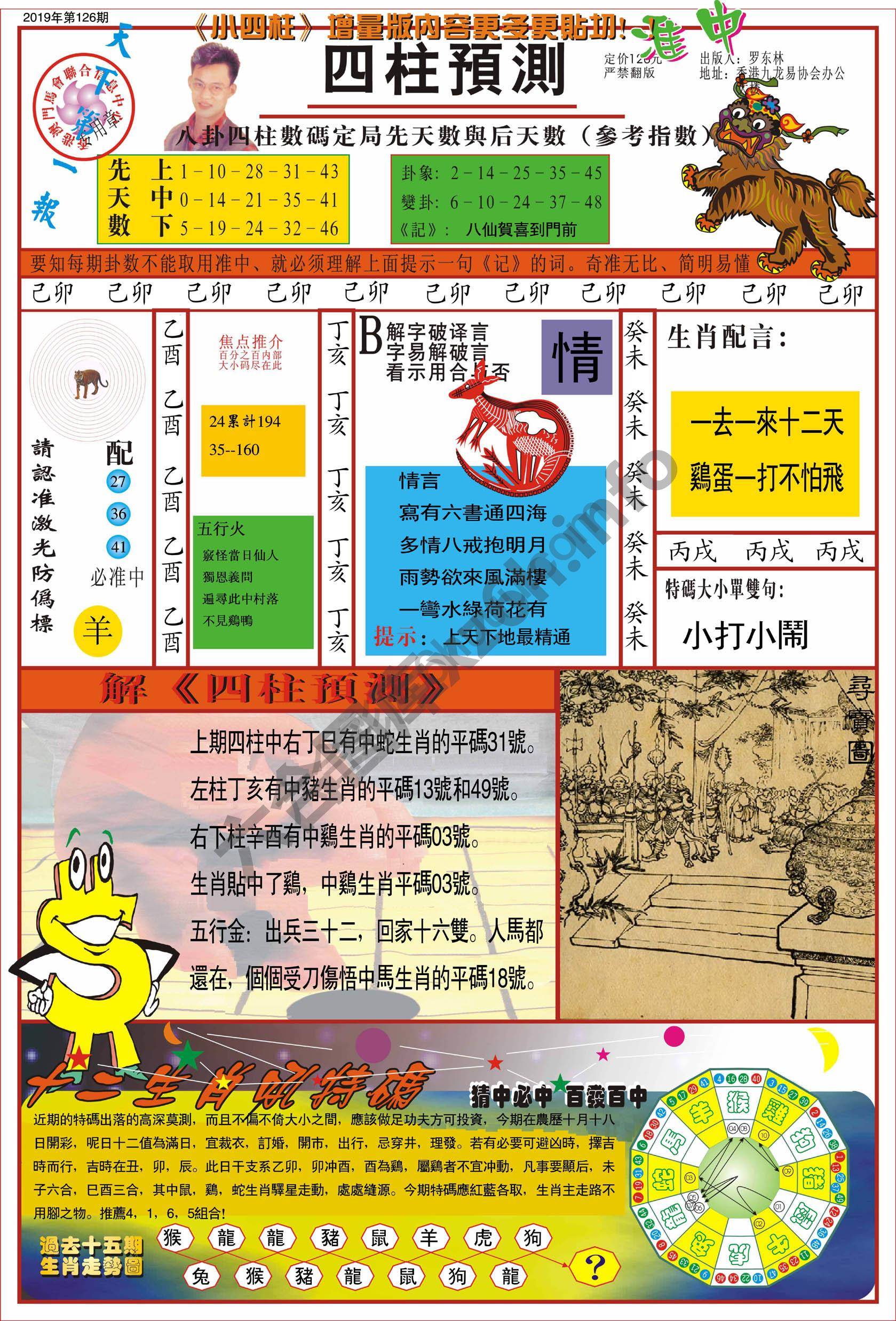 四柱预测