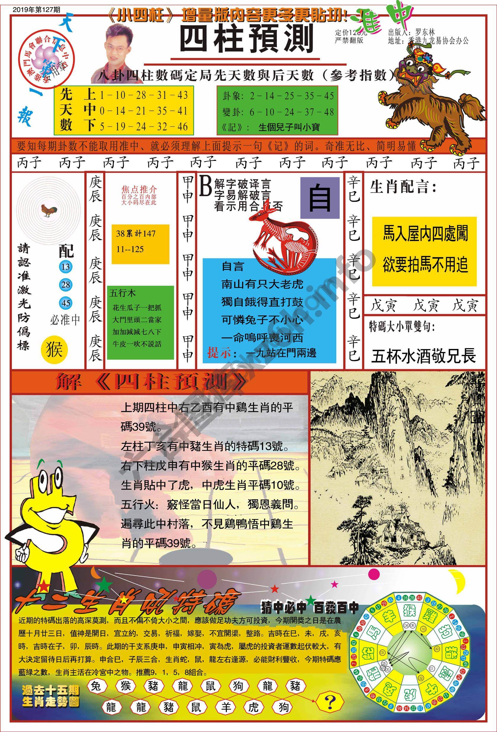 四柱预测