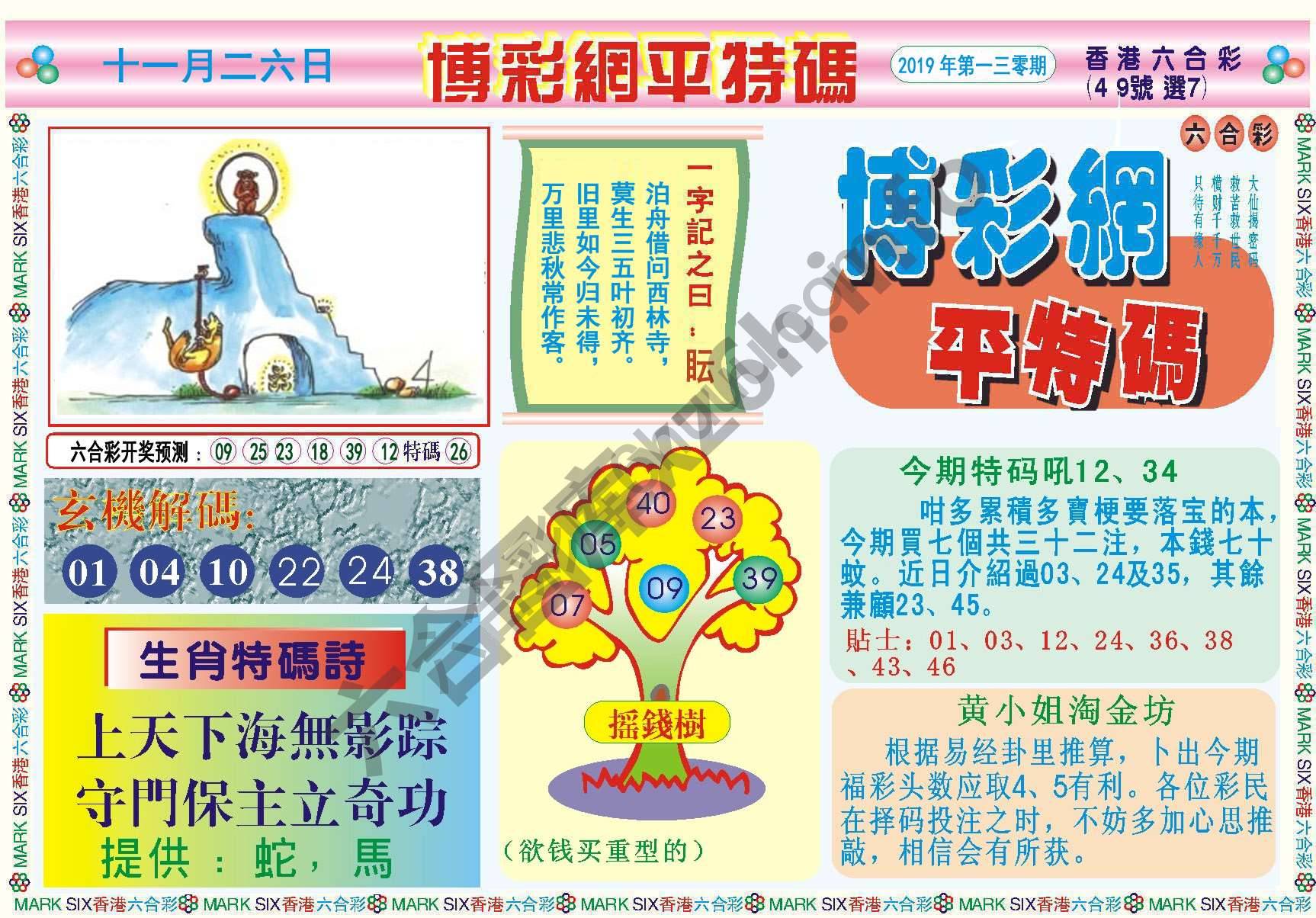 博彩网平特码