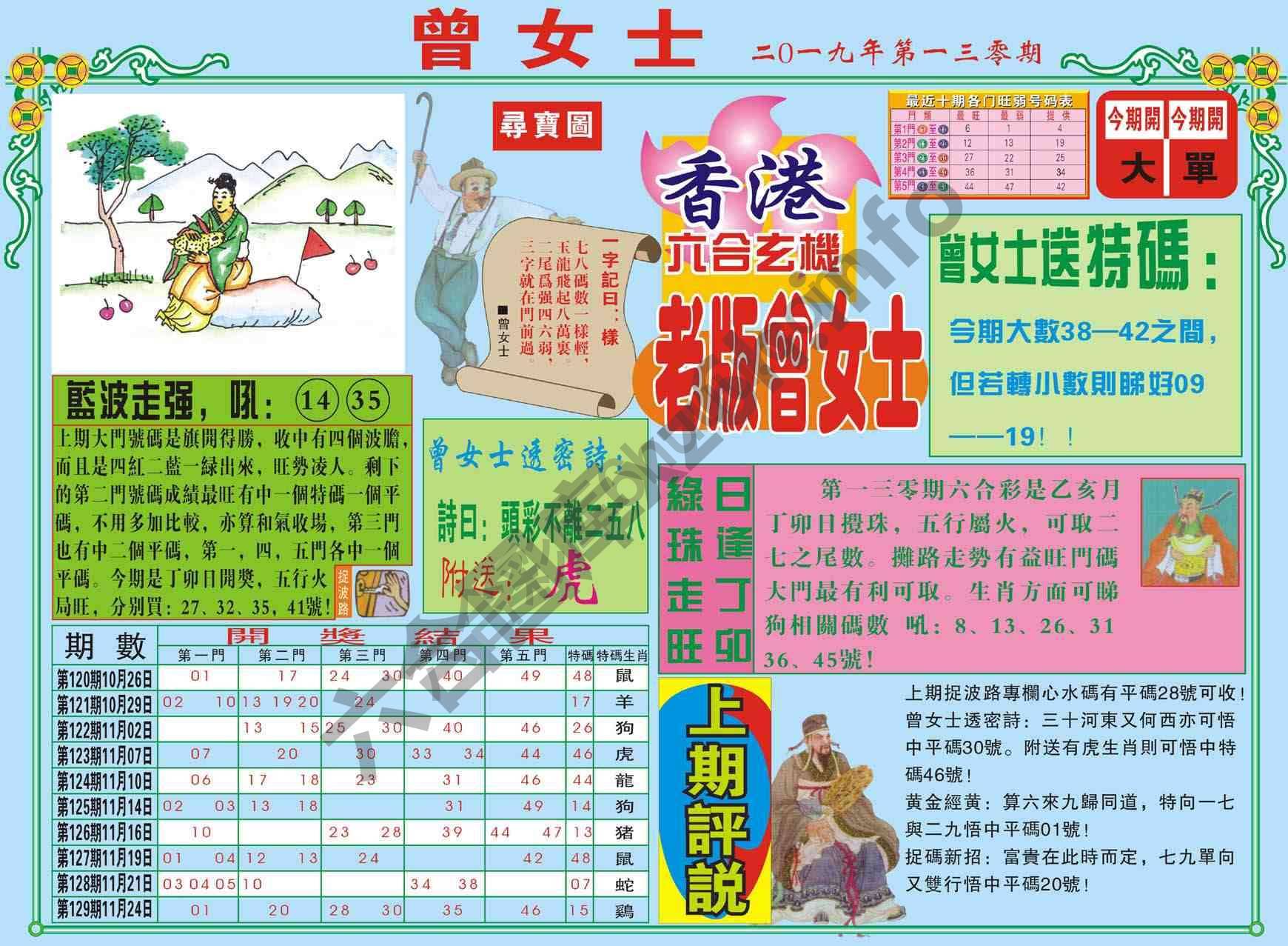 老版曾女士