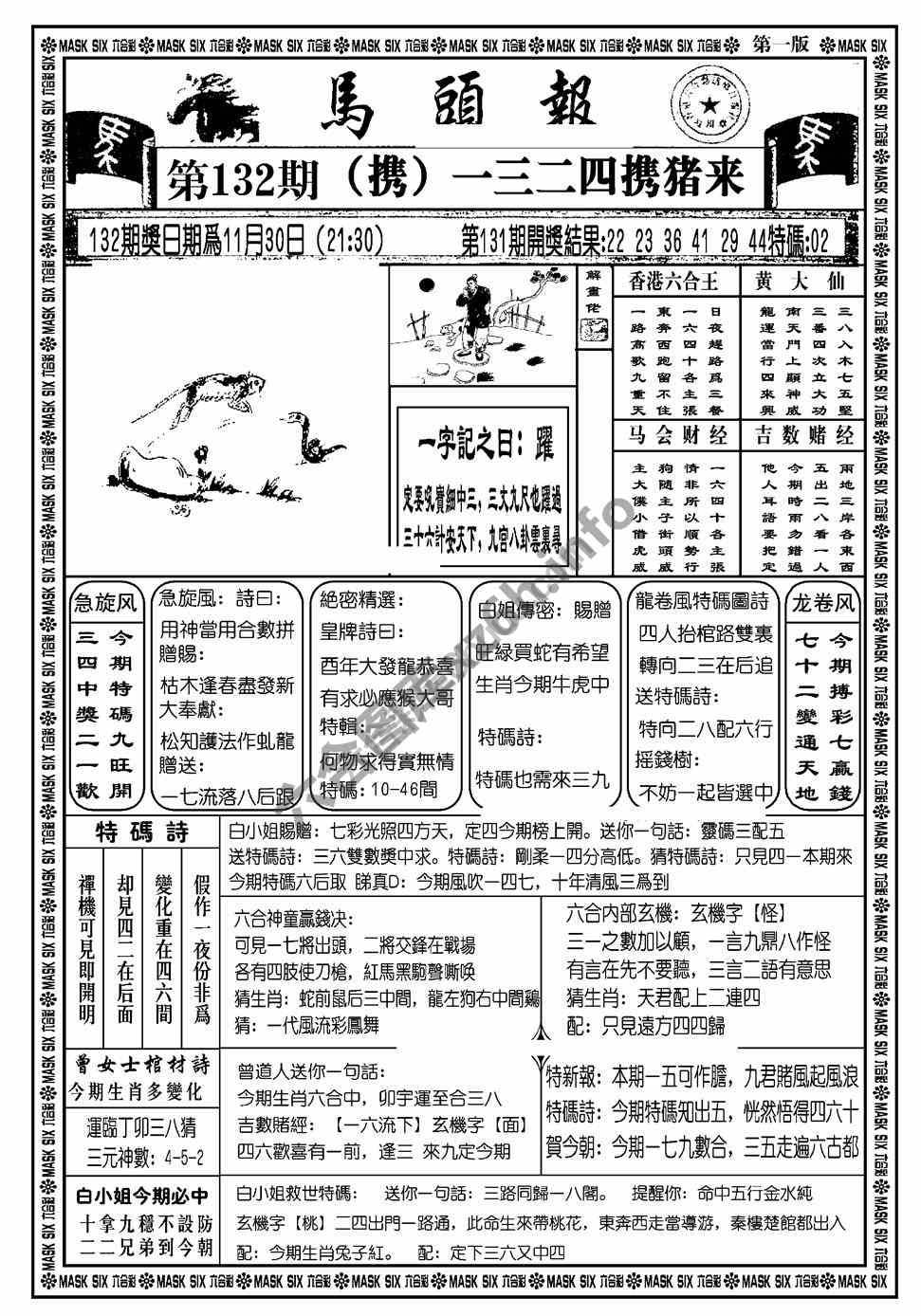 马头报