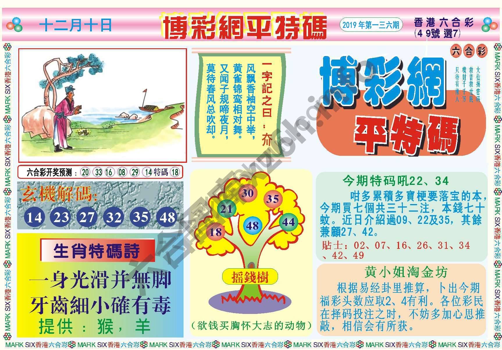 博彩网平特码
