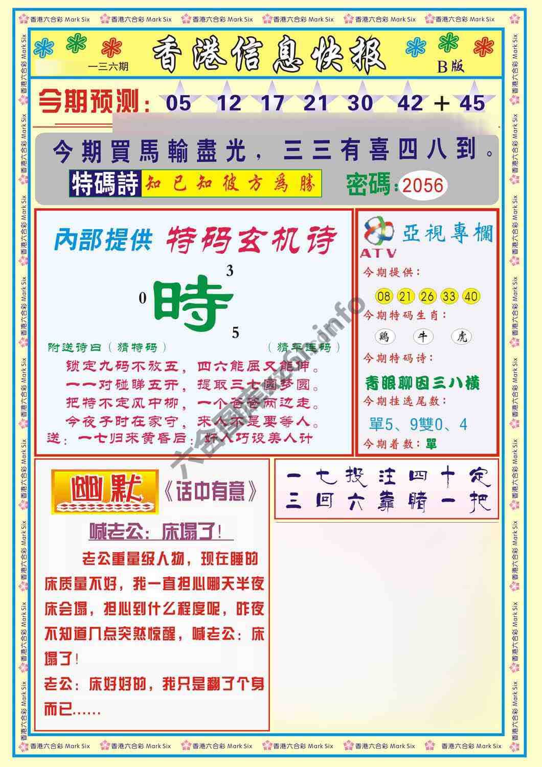 香港信息快报