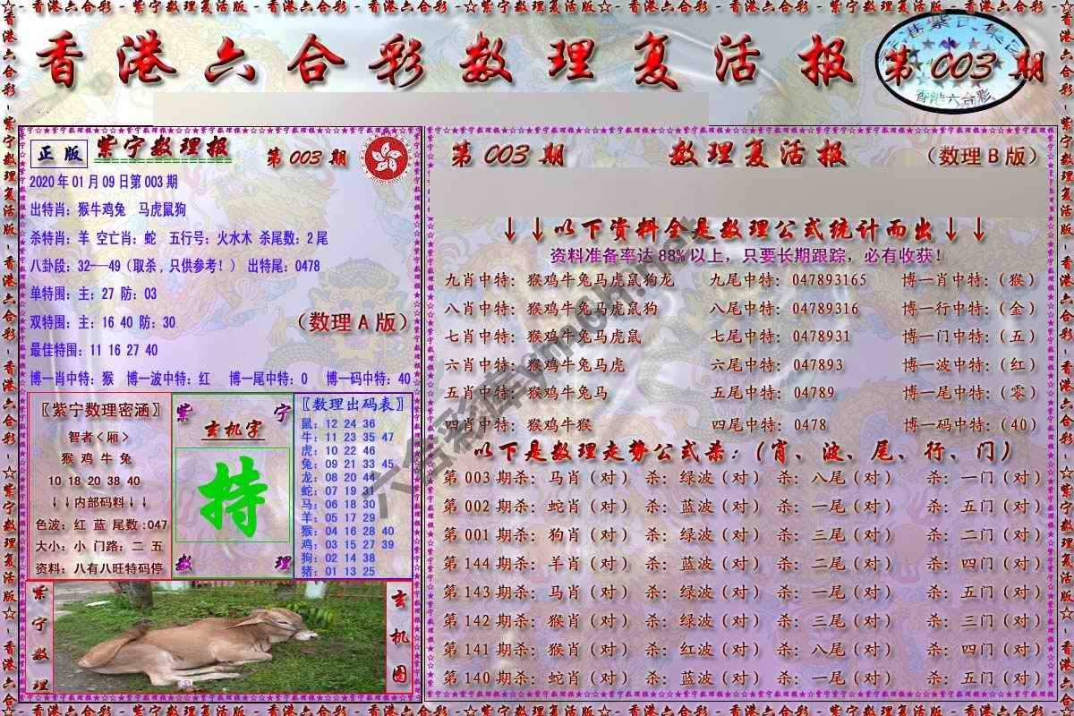 数理复活报