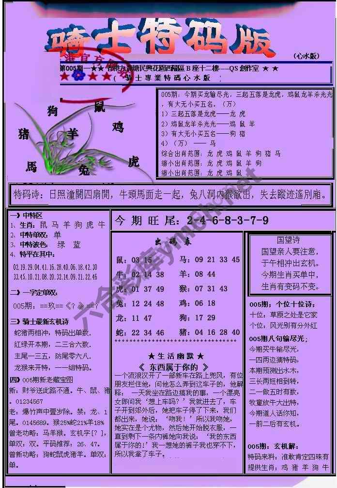 另类骑士特码版