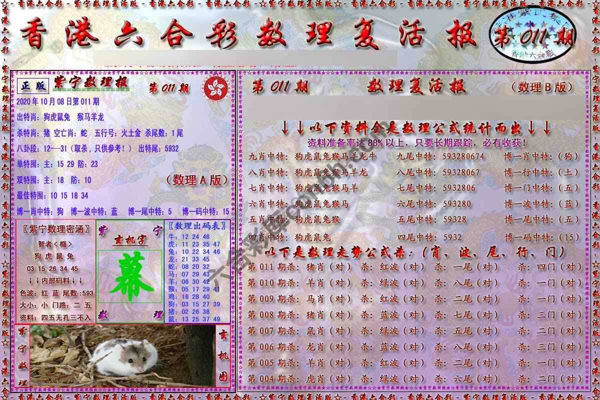 数理复活报