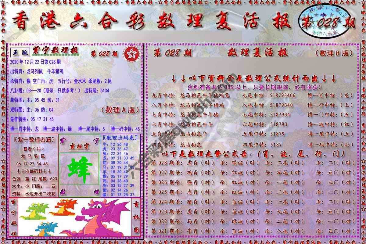 数理复活报