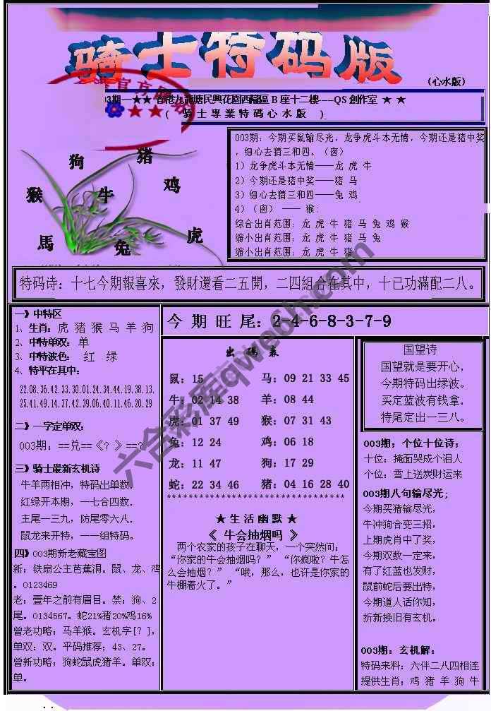 另类骑士特码版