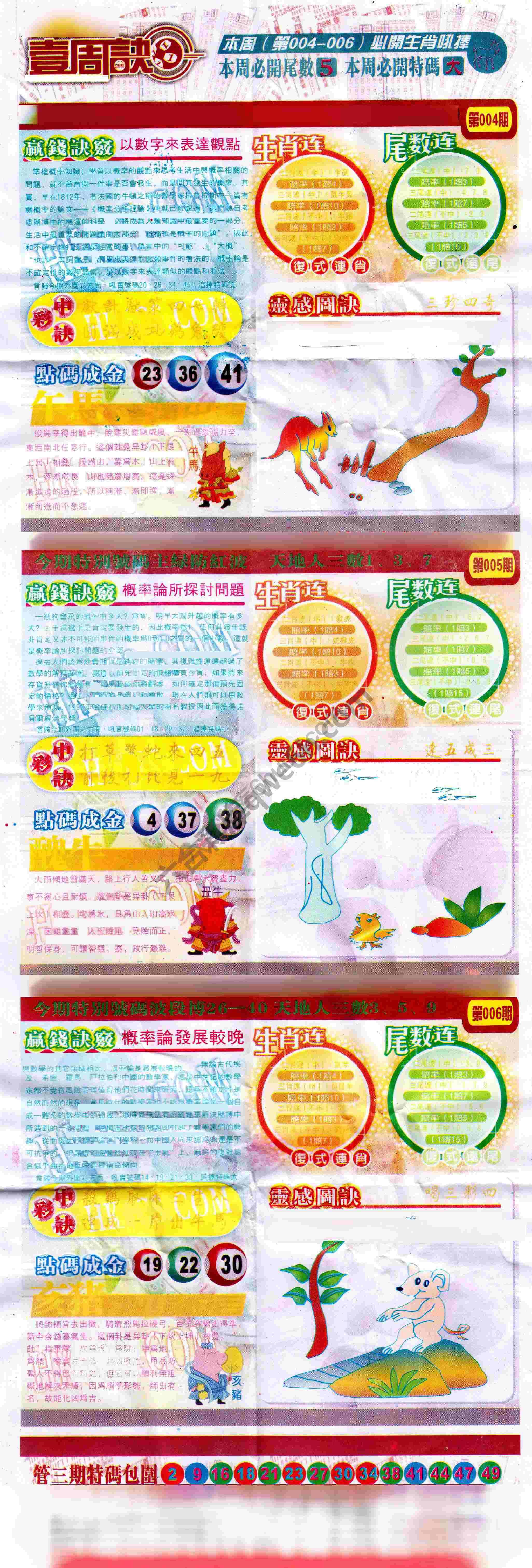 一周决