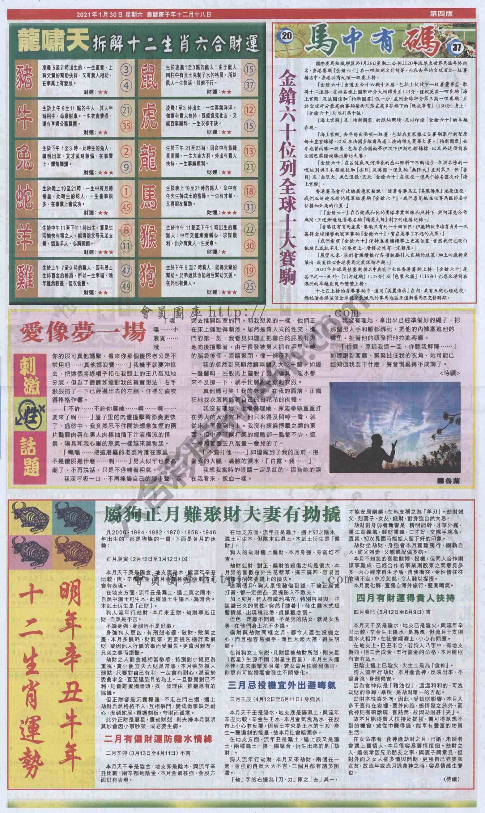 跑狗图