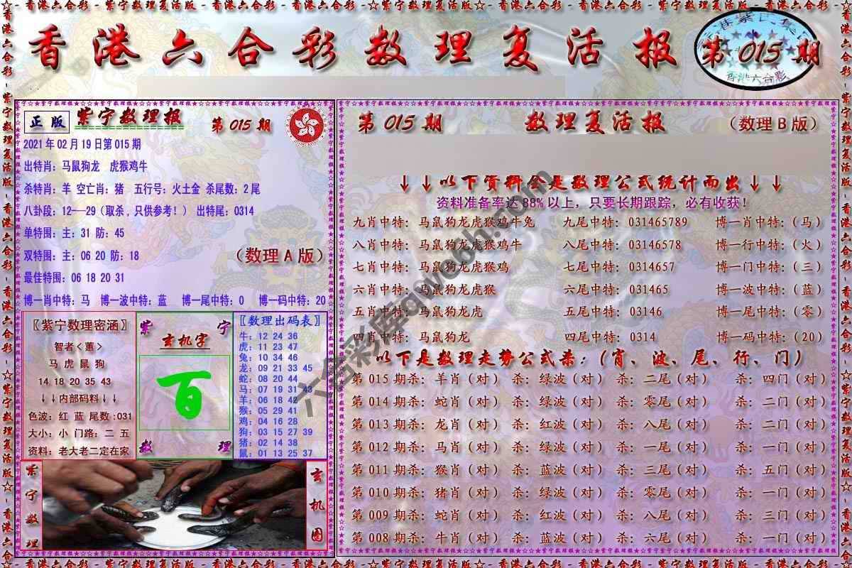 数理复活报