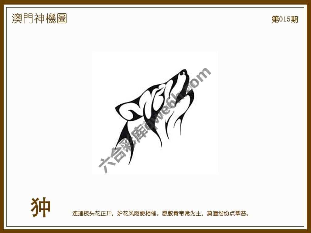澳门神机图