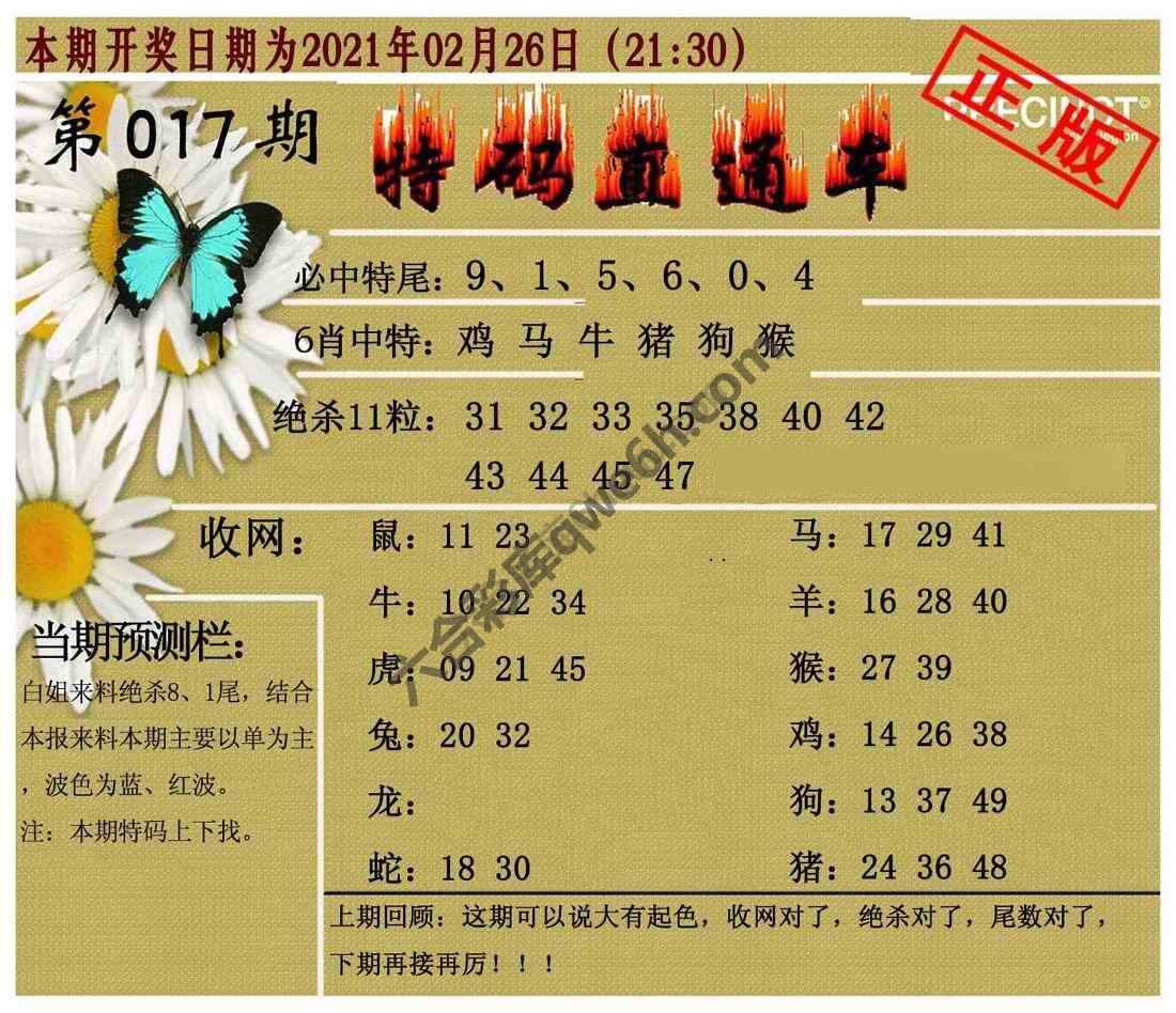 特码直通车