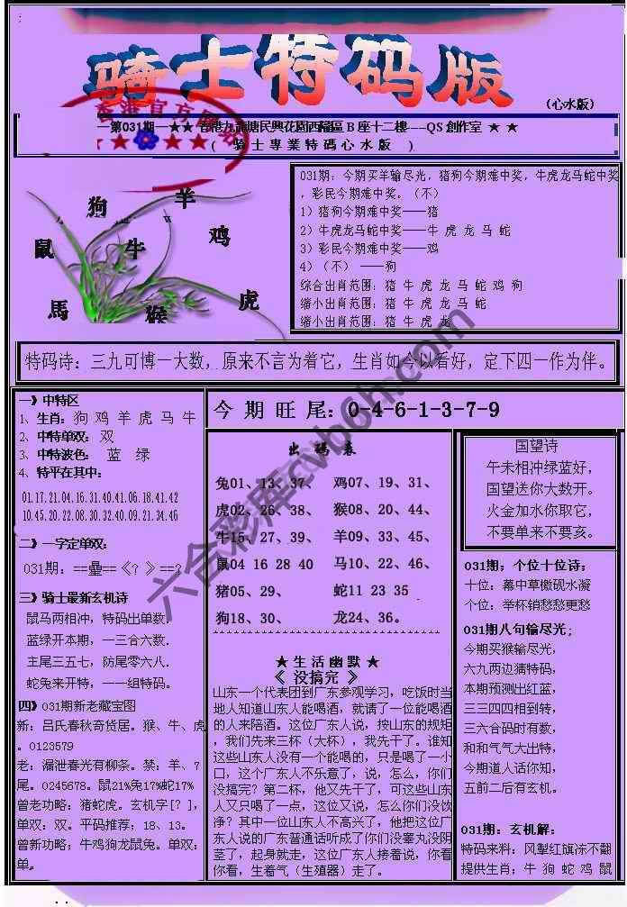 另类骑士特码版
