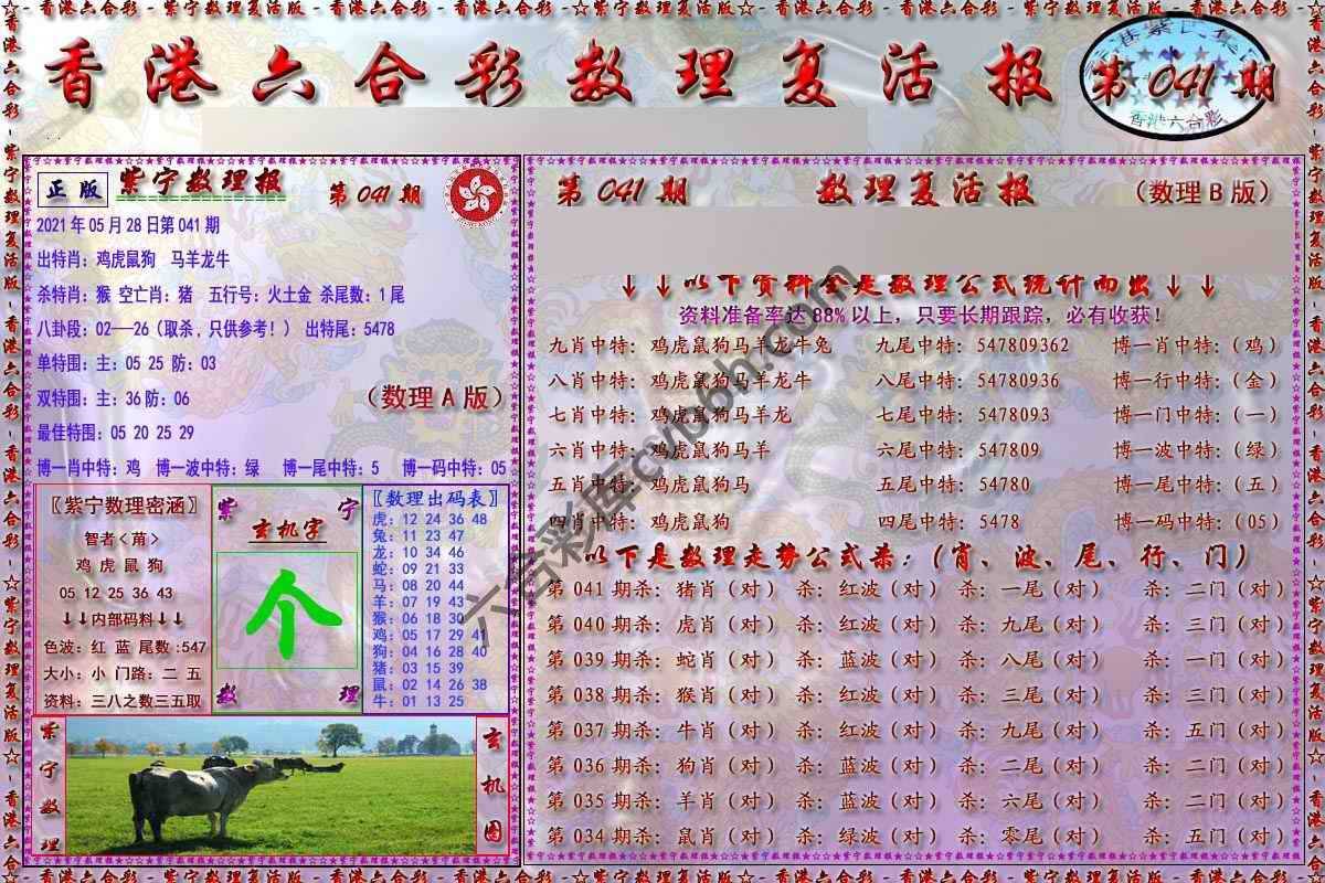 数理复活报