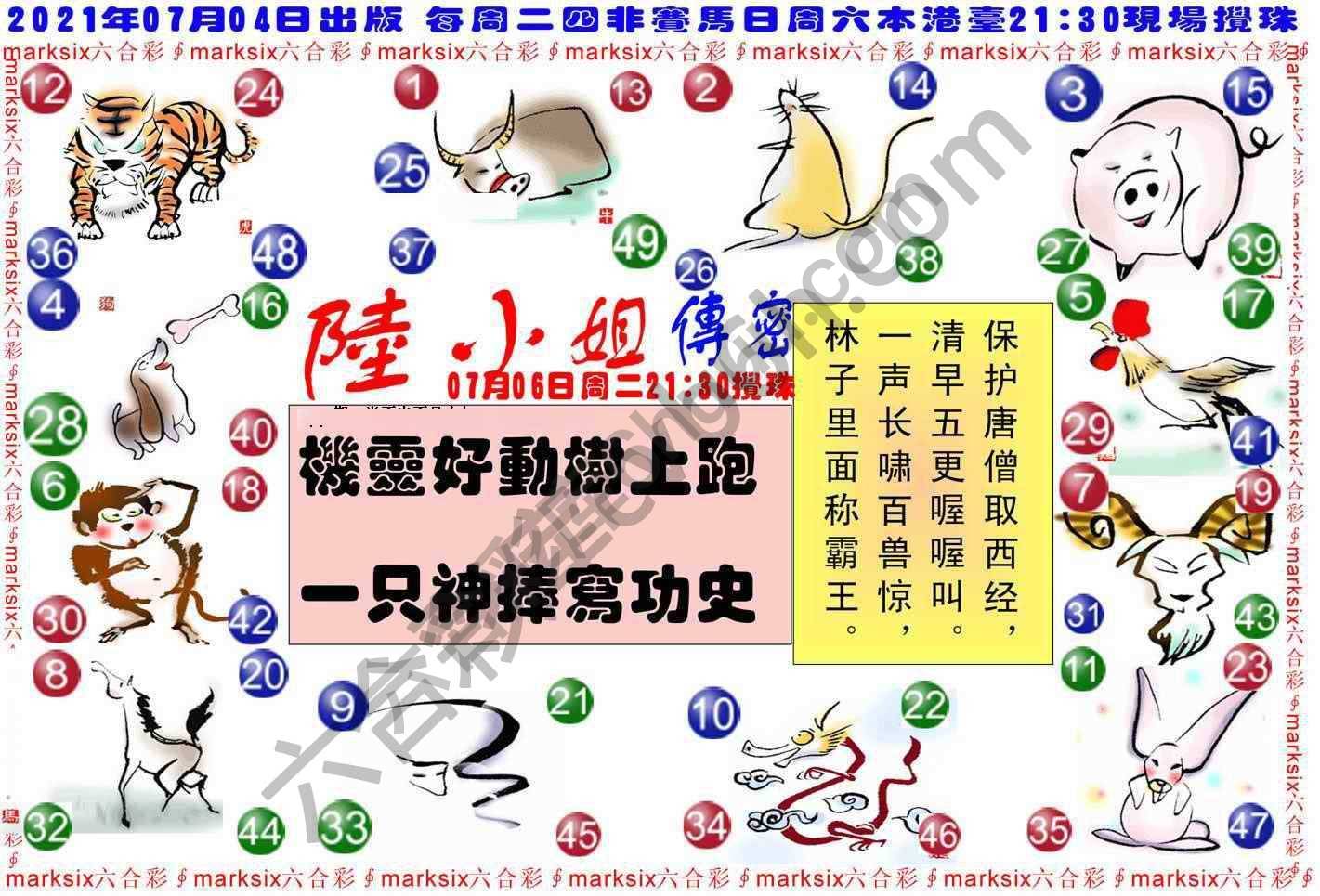 陆小姐传密