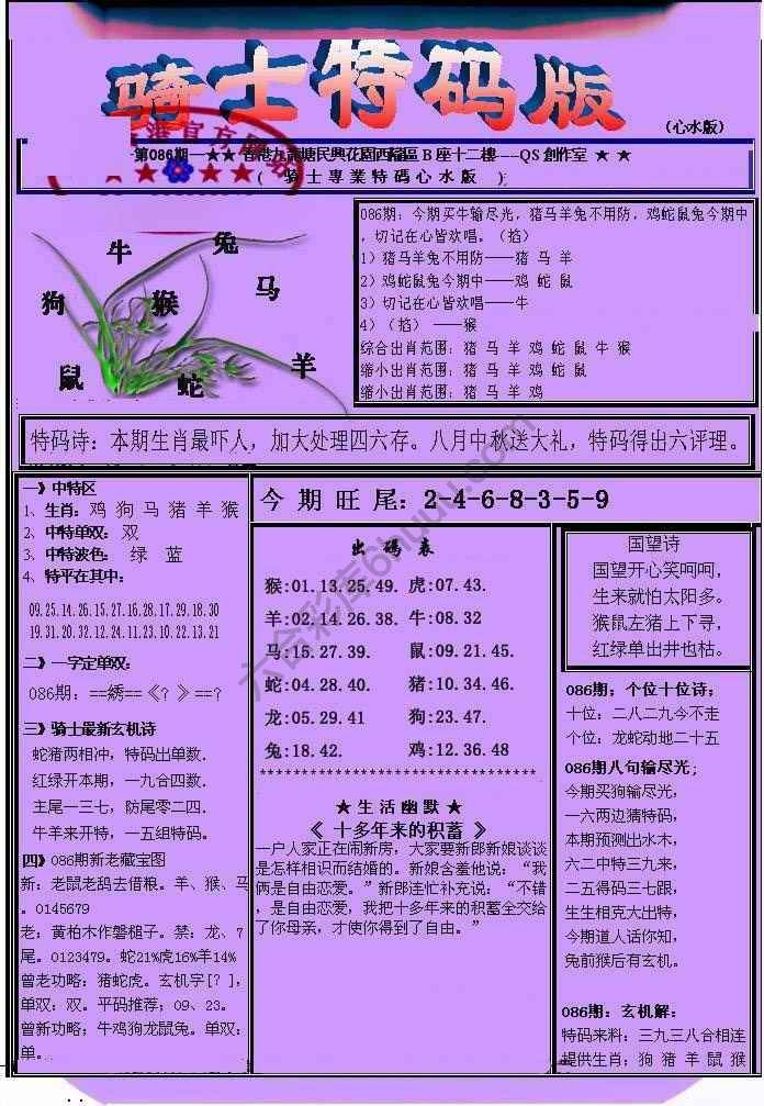 另类骑士特码版