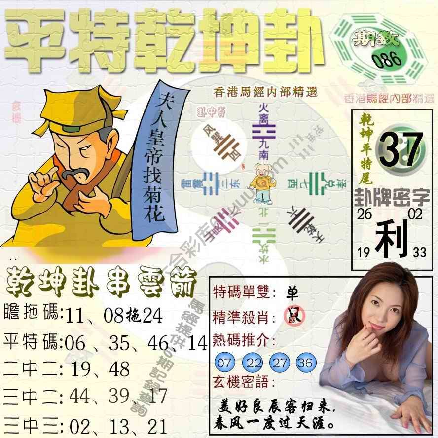 平特乾坤卦