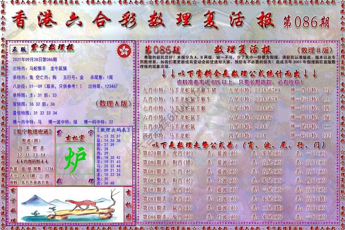 数理复活报