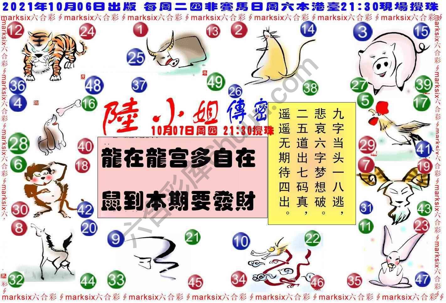 陆小姐传密
