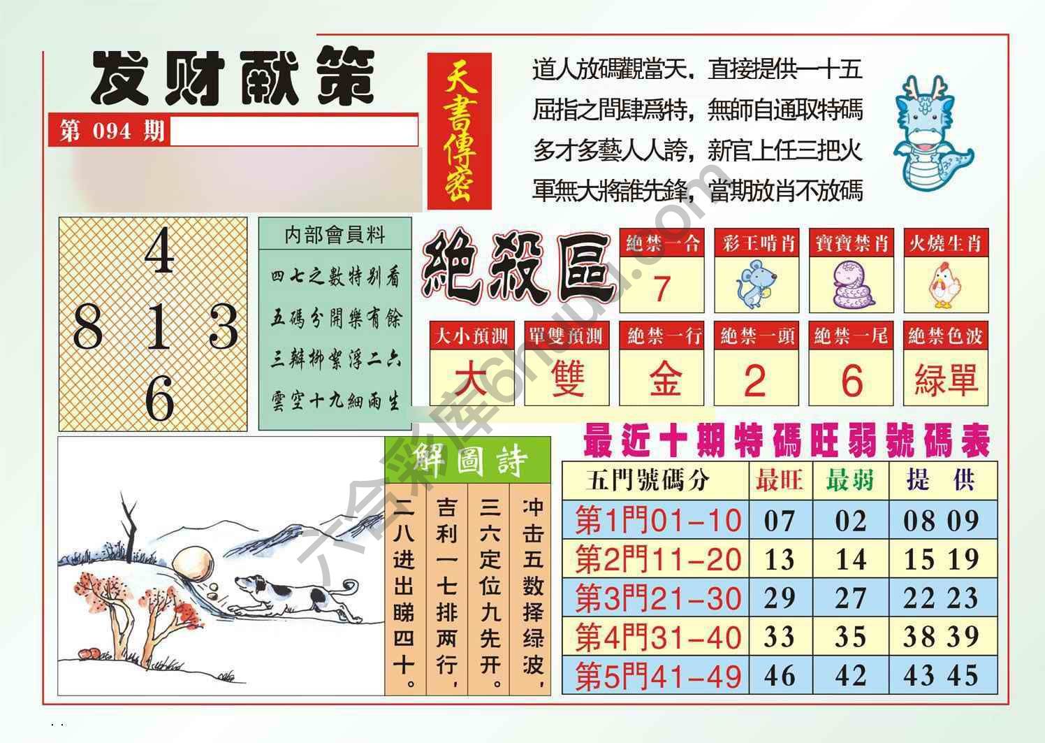 发财献策